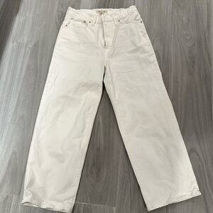 Madewell white Cropped Jeans - Size 29